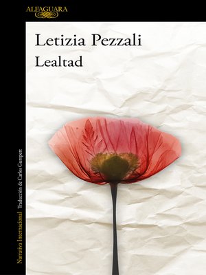 cover image of Lealtad